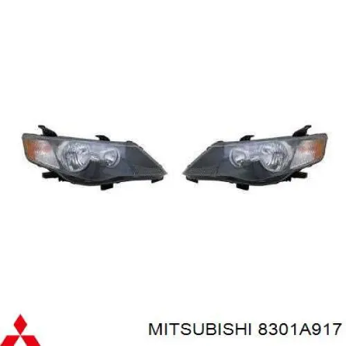 8301A917 Mitsubishi Фара дальнього світла в зборі