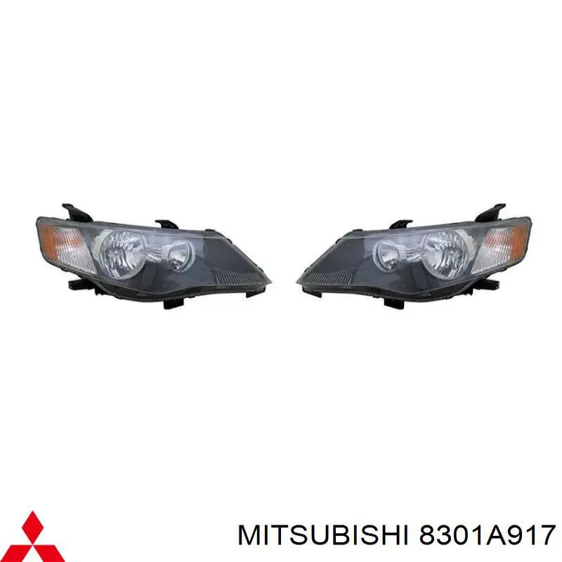 Купити 8301A917 Mitsubishi Основна фара в зборі ліва