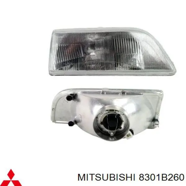 8301B260 Mitsubishi Основна фара - вставка