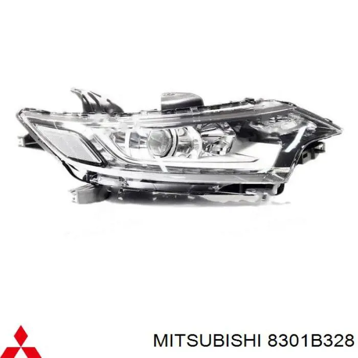 Фара правая Mitsubishi 8301B328 ціна, від 300.91 USD
