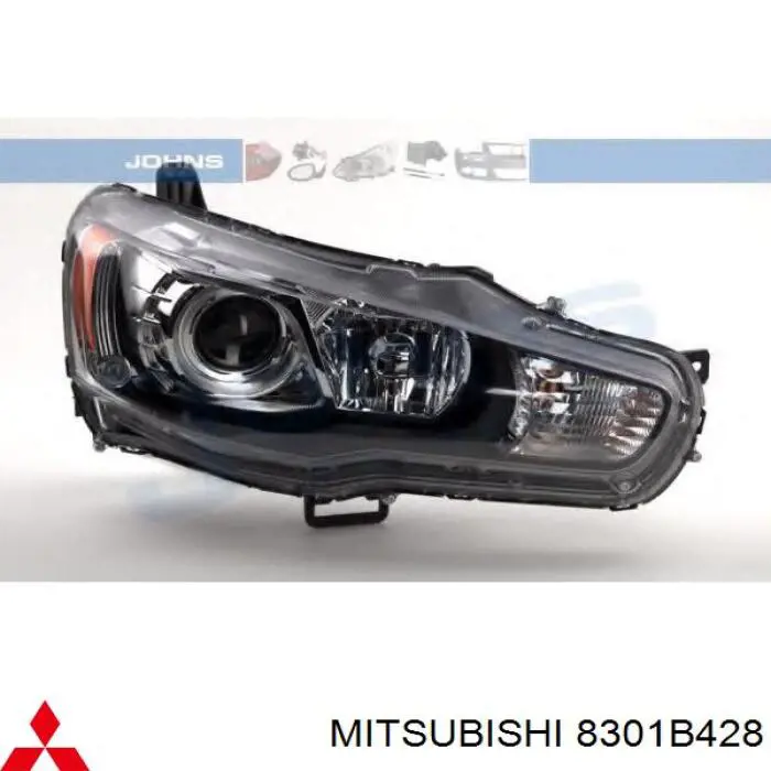 8301B428 Mitsubishi Фара правая
