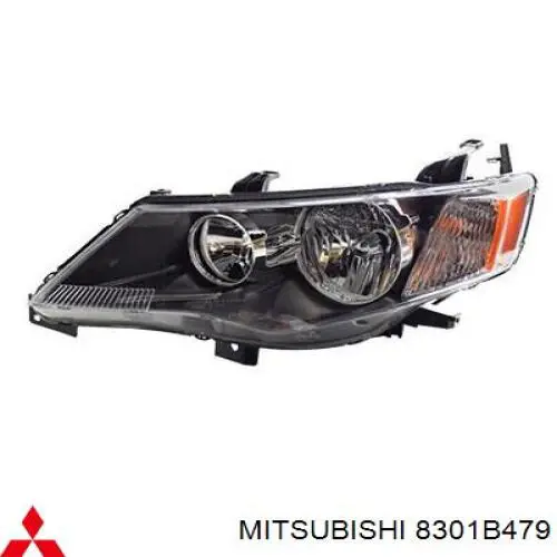 Купити Фара ліва Mitsubishi Outlander II XL CWW
