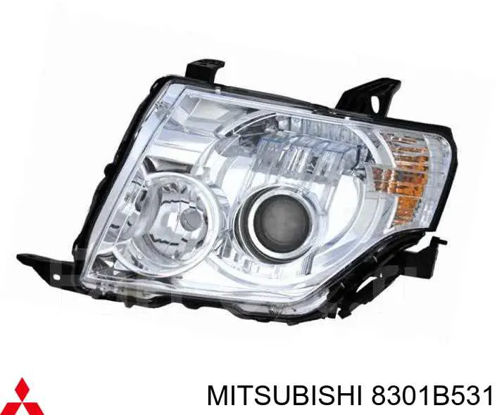 Фари Mitsubishi 8301B531 ціна, від 198.59 USD