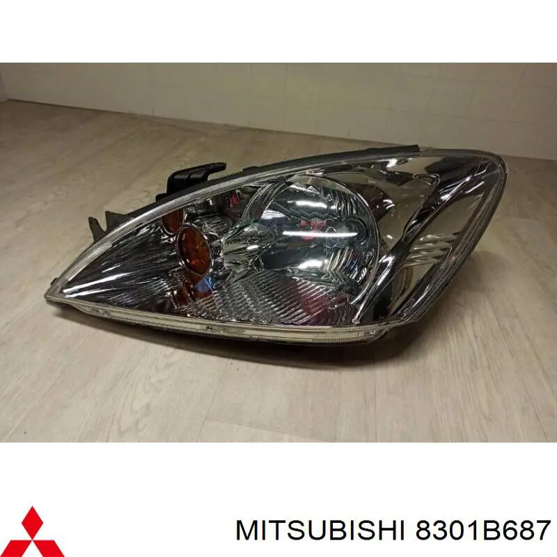 Ліва фара на Mitsubishi Lancer IX 