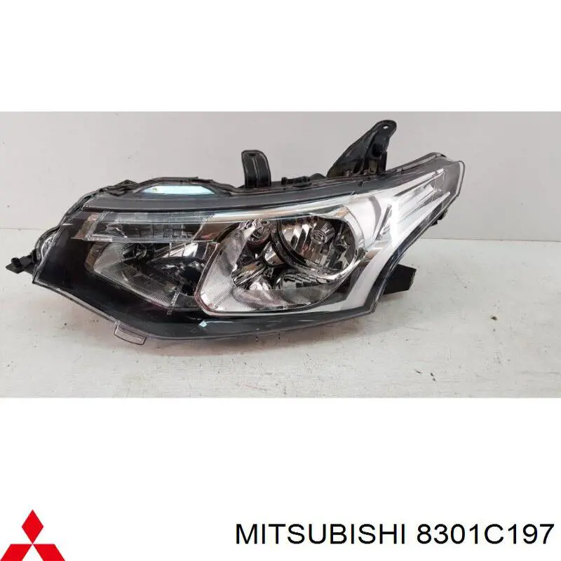 Купити 8301C197 Mitsubishi Основна фара в зборі ліва