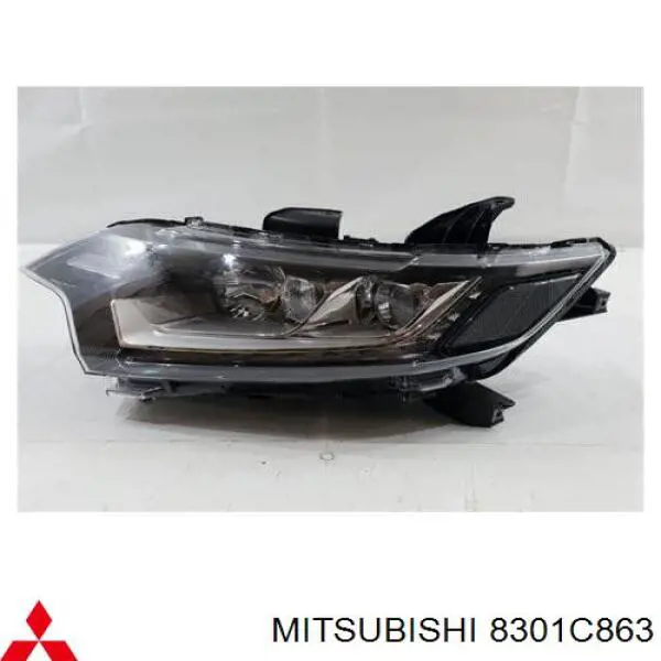 Фара ліва 8301C863 Mitsubishi