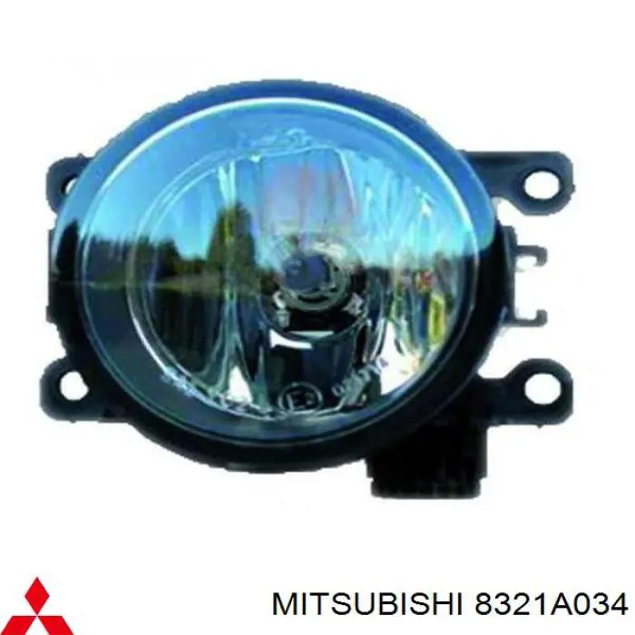 8321A034 Mitsubishi фара протитуманна, ліва/права