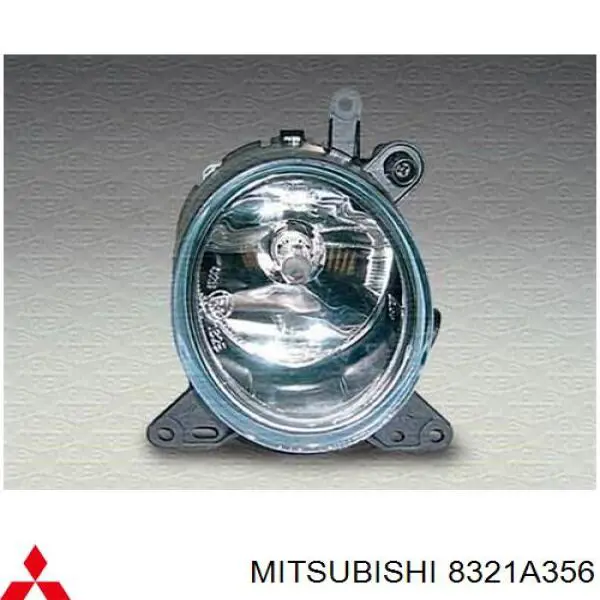 8321A356 Mitsubishi фара протитуманна, права