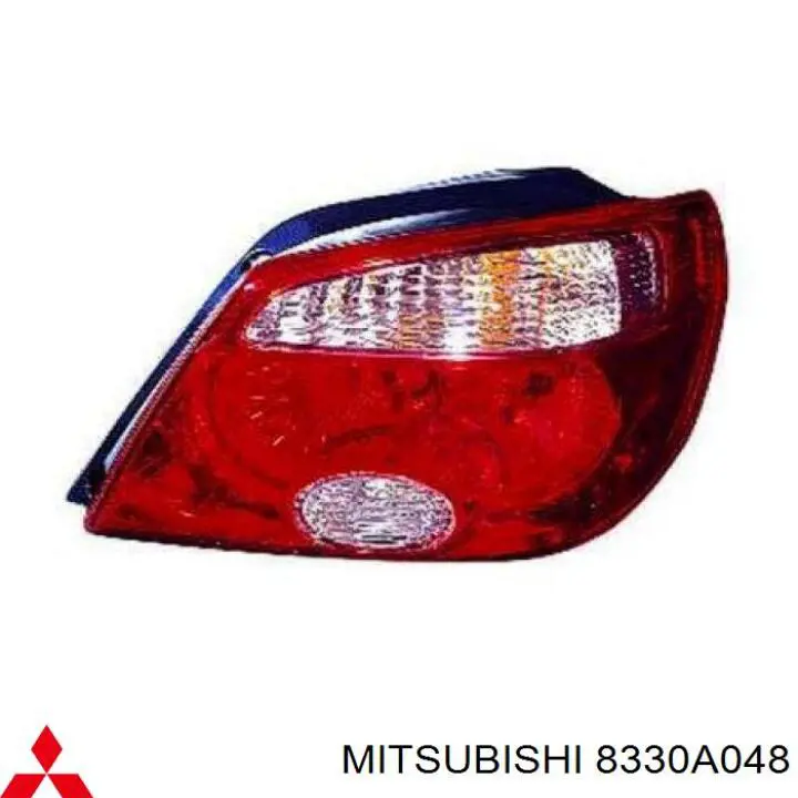 Купити 8330A048 Mitsubishi Задня права фара