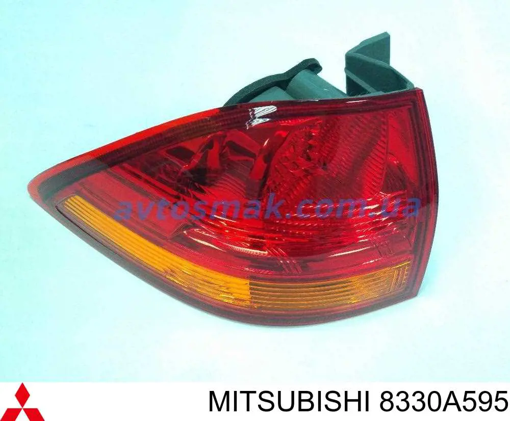 Задній лівий зовнішній ліхтар Mitsubishi 8330A595 ціна, від 65.35 USD