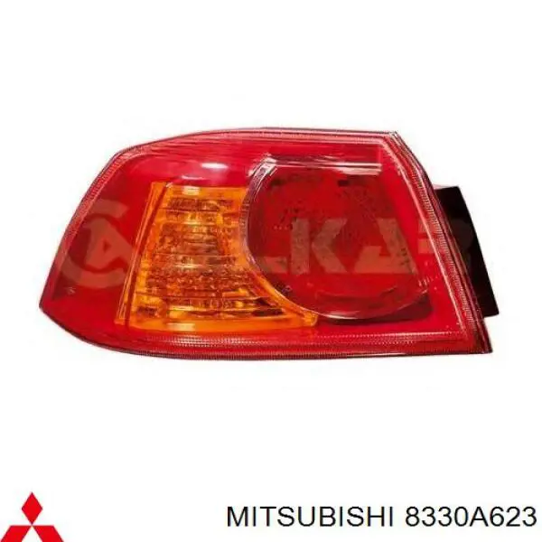 8330A623 Mitsubishi Задній лівий зовнішній ліхтар