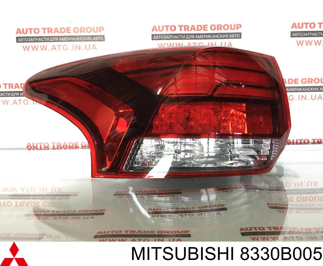 Ліхтар задній лівий, зовнішній Mitsubishi Outlander (Міцубісі Аутлендер)