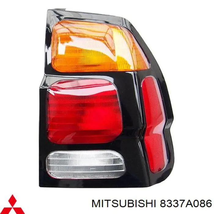 Купити 8337A086 Mitsubishi Ліхтар заднього бампера, правий