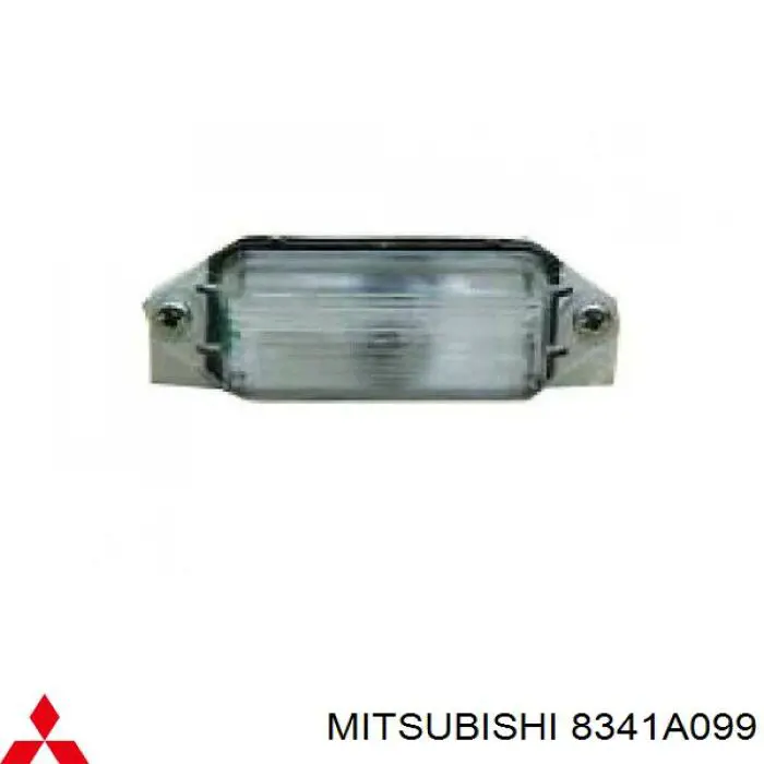 Ліхтар підсвічування заднього номерного знака Mitsubishi 8341A099 ціна, від 11.66 USD