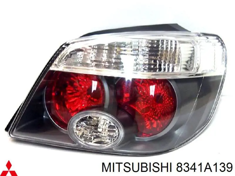 8341A139 Mitsubishi ліхтар підсвічування заднього номерного знака