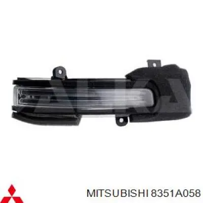 Покажчик повороту дзеркала, правий Mitsubishi 8351A058 ціна, від 33.15 USD