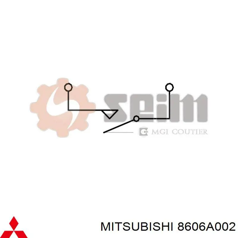 Купити 8606A002 Mitsubishi Датчик включення зчеплення
