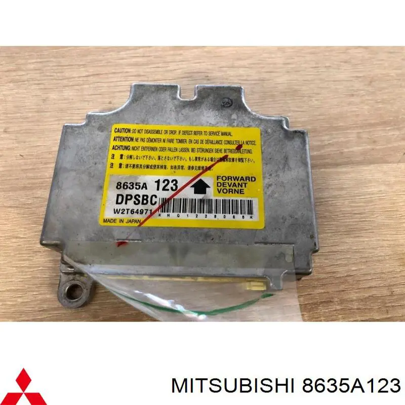 8635A123 Mitsubishi Модуль-процесор управління подушки безпеки