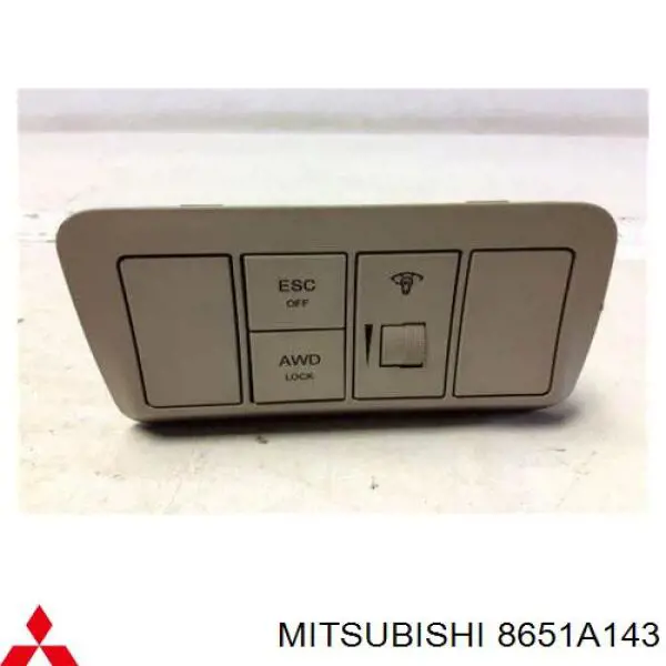 8651A143 Mitsubishi датчик airbag передній