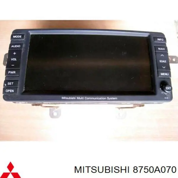 Дисплей багатофункціональний Mitsubishi 8750A070 ціна, від 41.64 USD