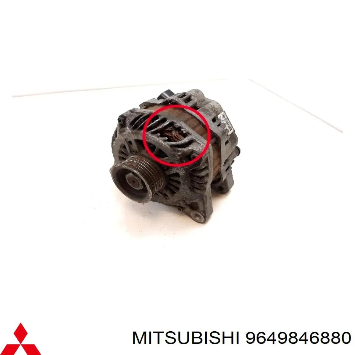 Генератор 9649846880 Mitsubishi