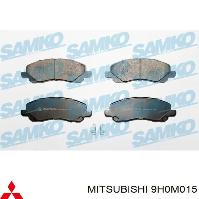 Гальмівні колодки Mitsubishi 9H0M015 ціна, від 24.15 USD