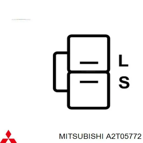 Купити A2T05772 Mitsubishi Генератор
