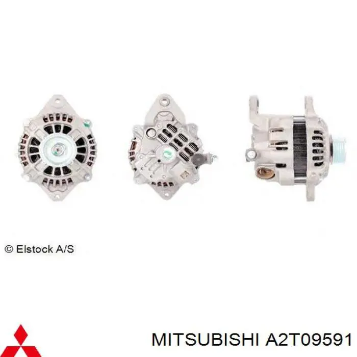 A2T09591 Mitsubishi Авто генератор