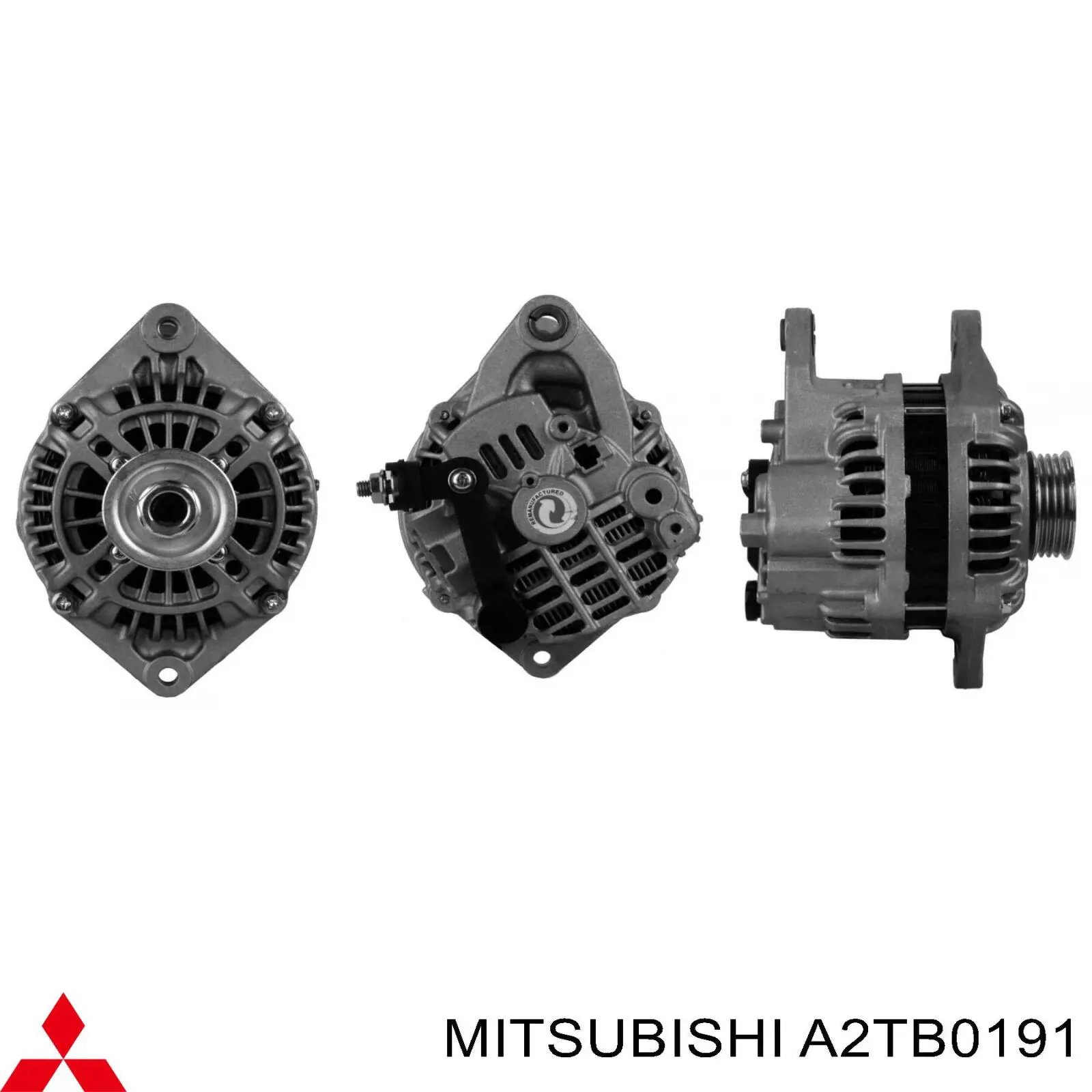A2TB0191 Mitsubishi Авто генератор