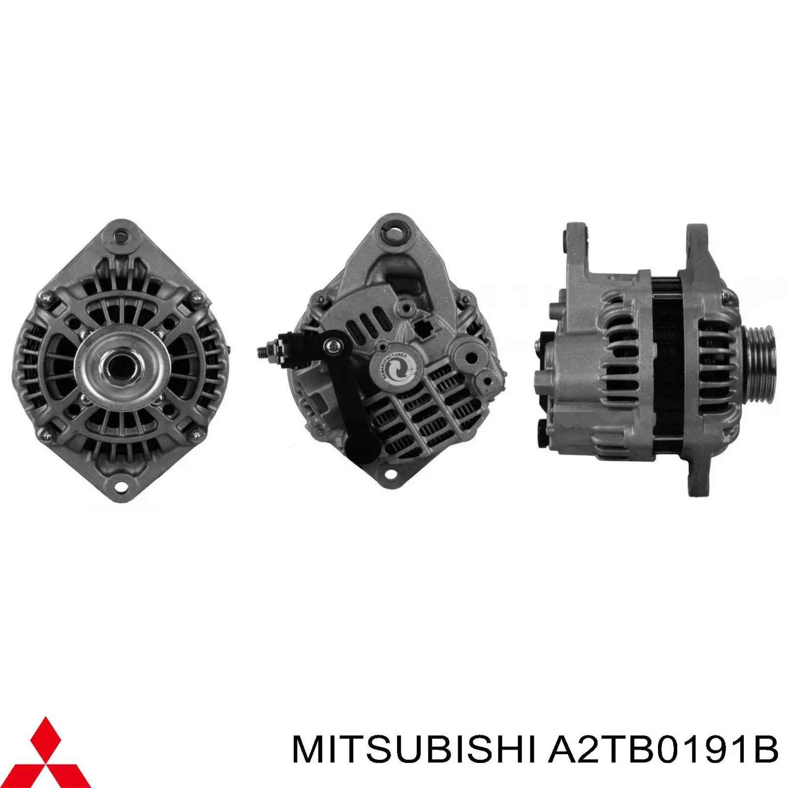 A2TB0191B Mitsubishi Авто генератор