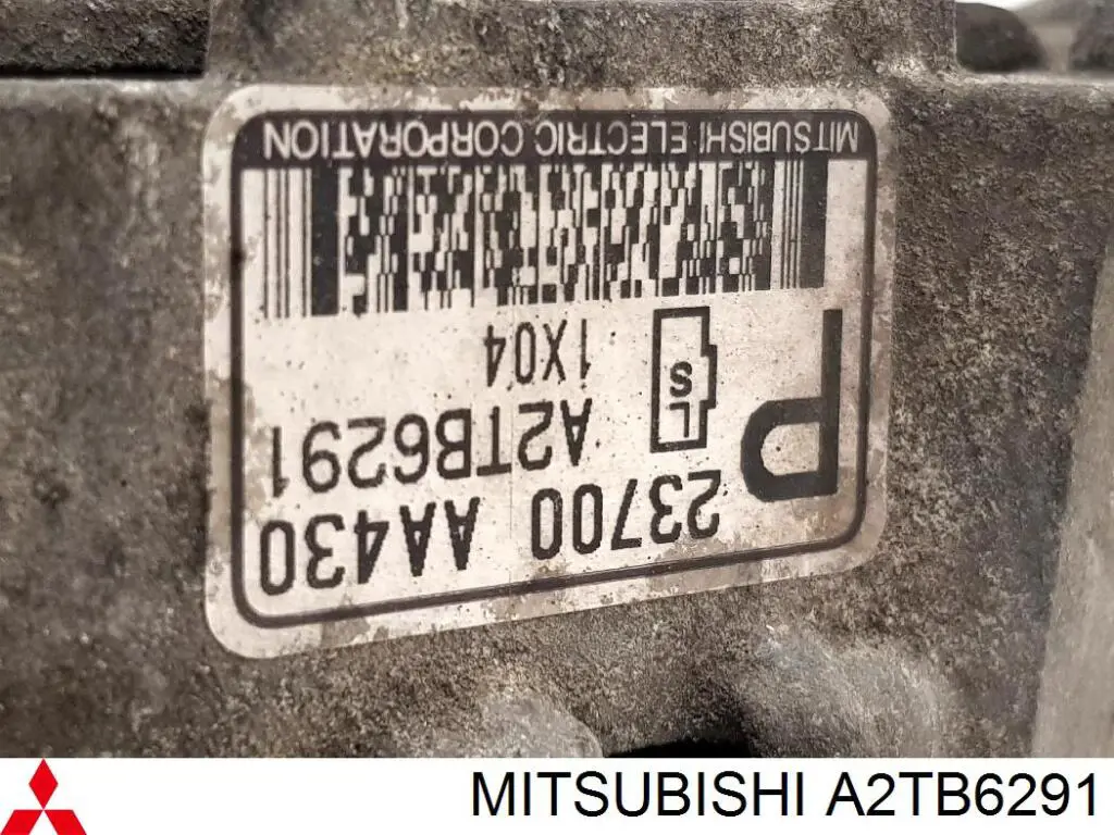 A2TB6291 Mitsubishi Авто генератор