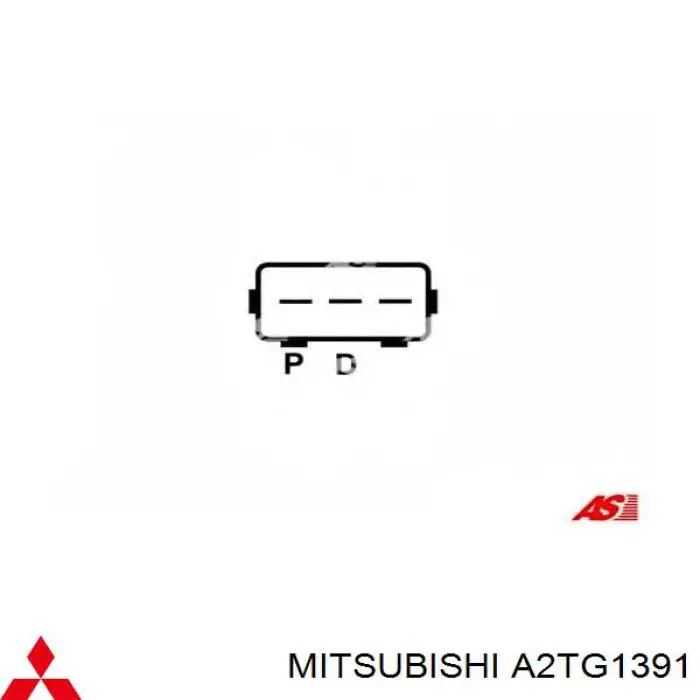 Генератор ZJ3818300 Mitsubishi