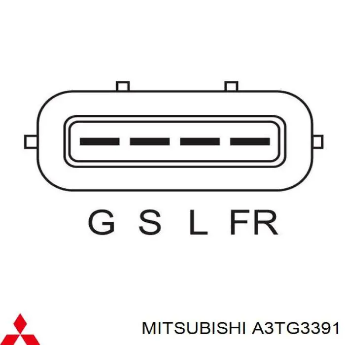 Купити A3TG3391 Mitsubishi Генератор