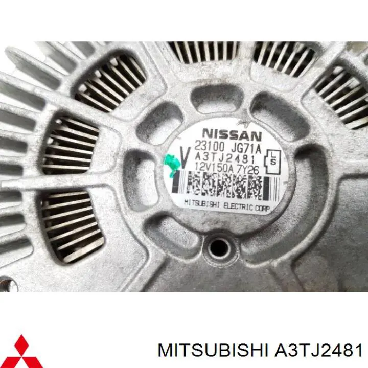 Генератор A3TJ2481 Mitsubishi