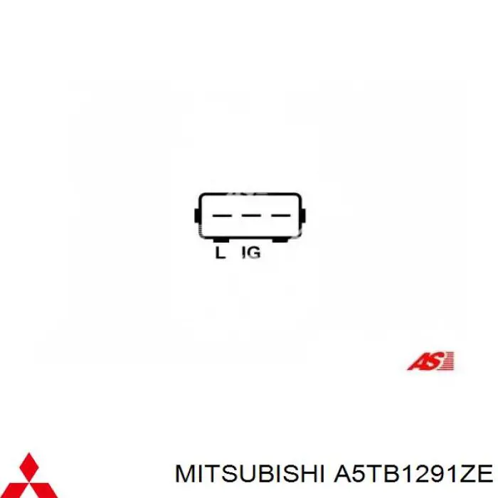 Генератор A5TB1291ZE Mitsubishi
