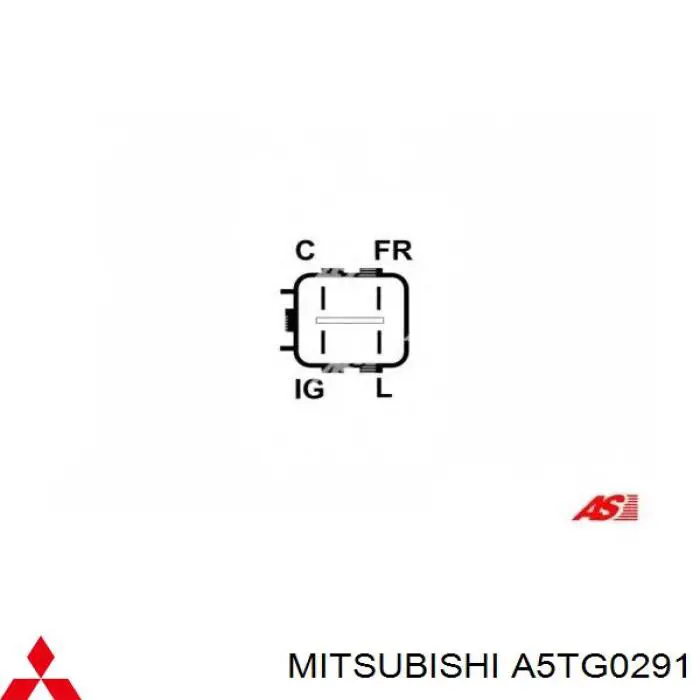 Купити A5TG0291 Mitsubishi Генератор
