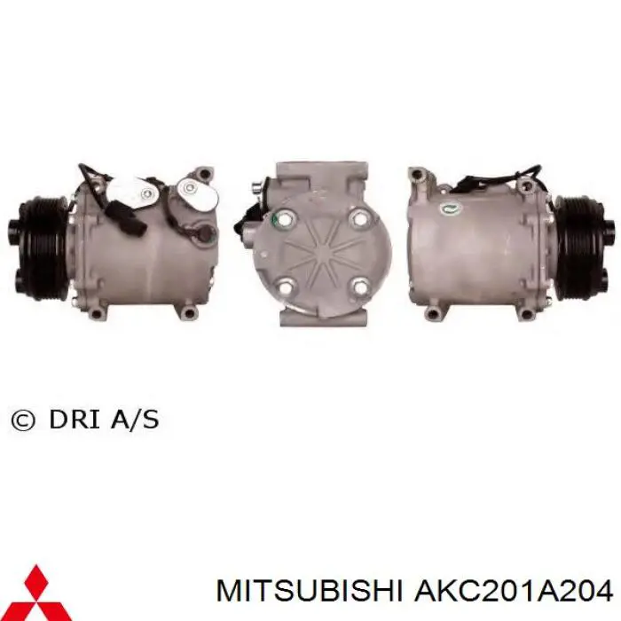 AKC200A204B Mitsubishi компресор кондиціонера