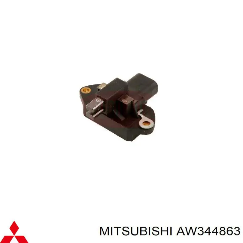 AW344863 Mitsubishi реле-регулятор генератора, (реле зарядки)