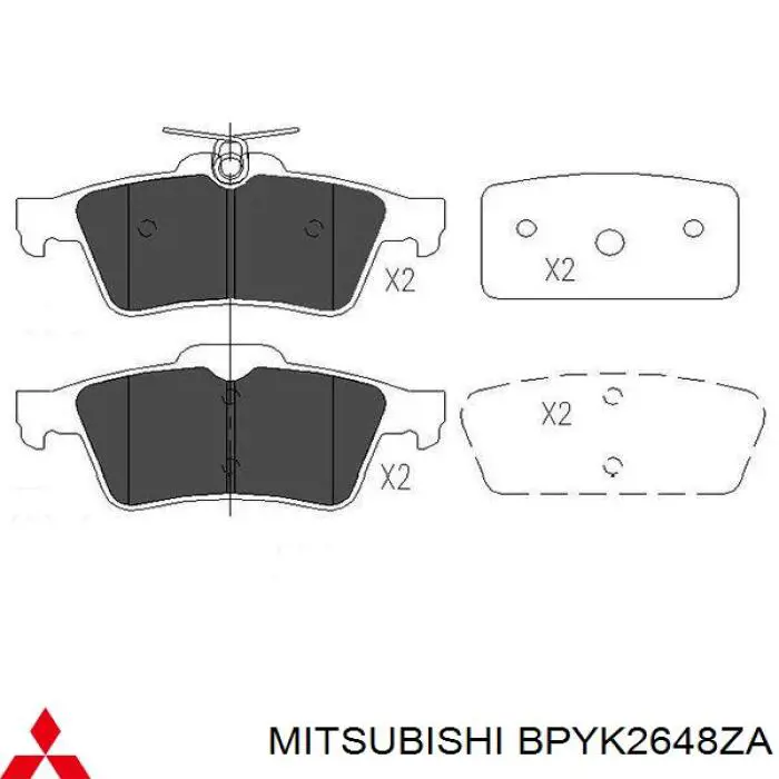  BPYK2648ZA Mitsubishi