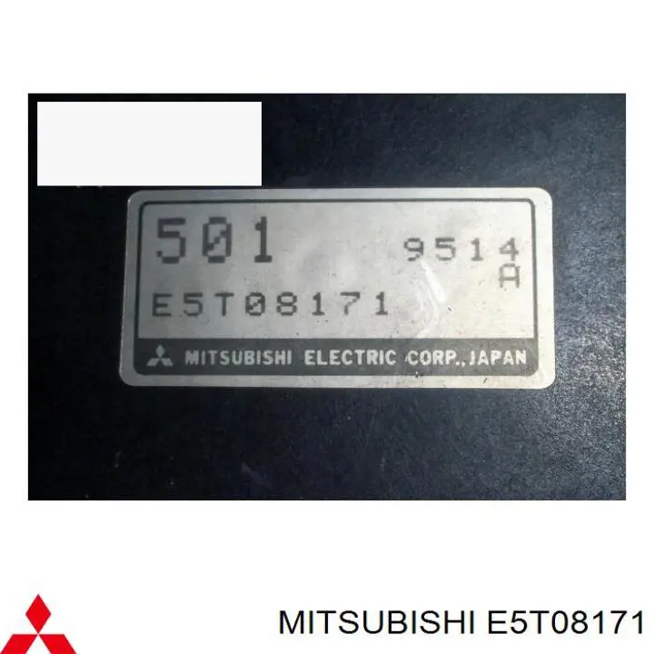 E5T08171 Mitsubishi датчик потоку (витрати повітря, витратомір MAF - (Mass Airflow))