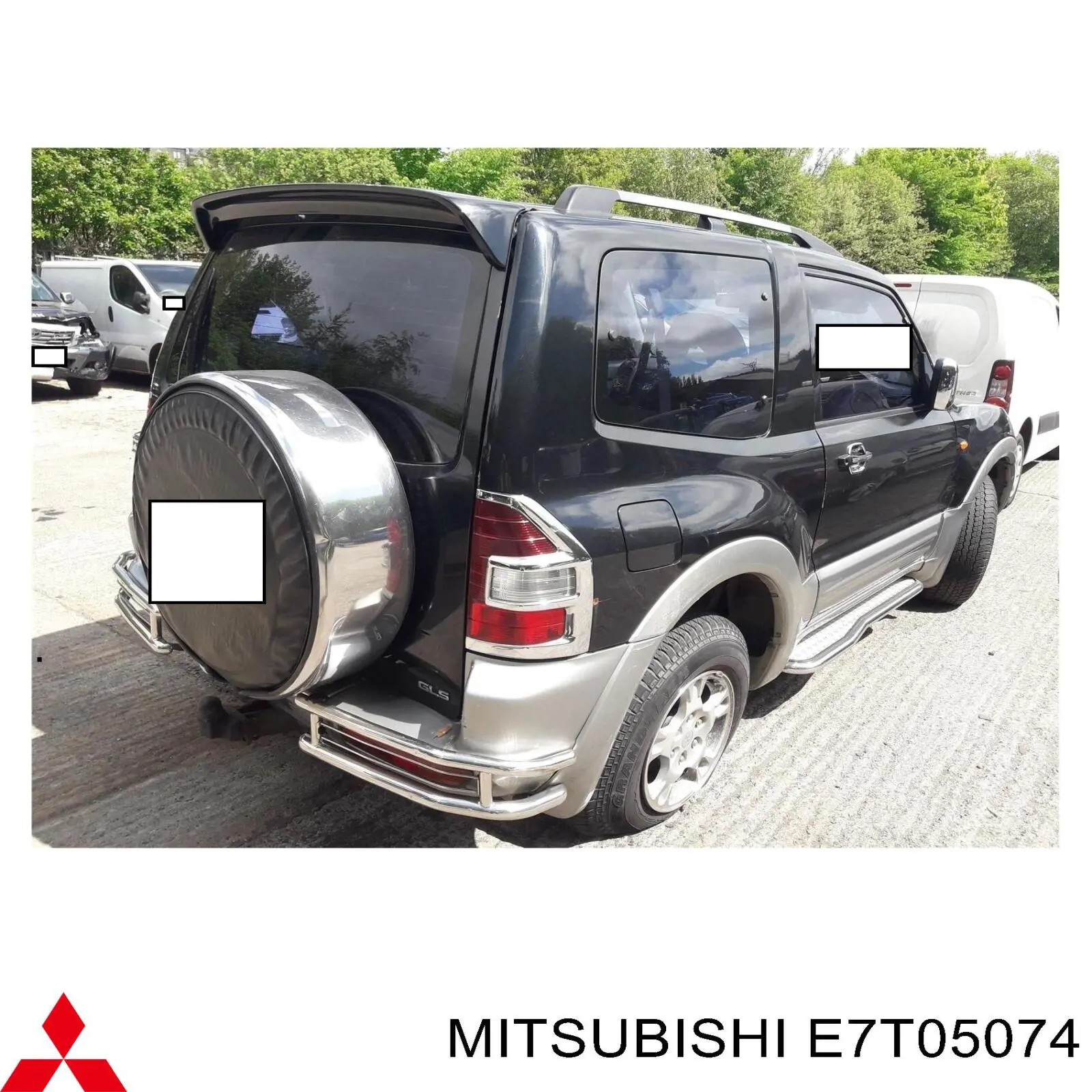 Форсунка вприску палива E7T05074 Mitsubishi