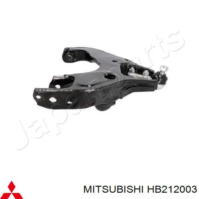 Важіль передньої підвіски нижній, лівий HB212003 Mitsubishi