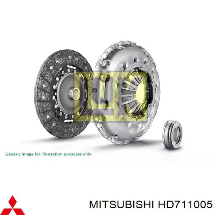 HD711005 Mitsubishi корзина зчеплення