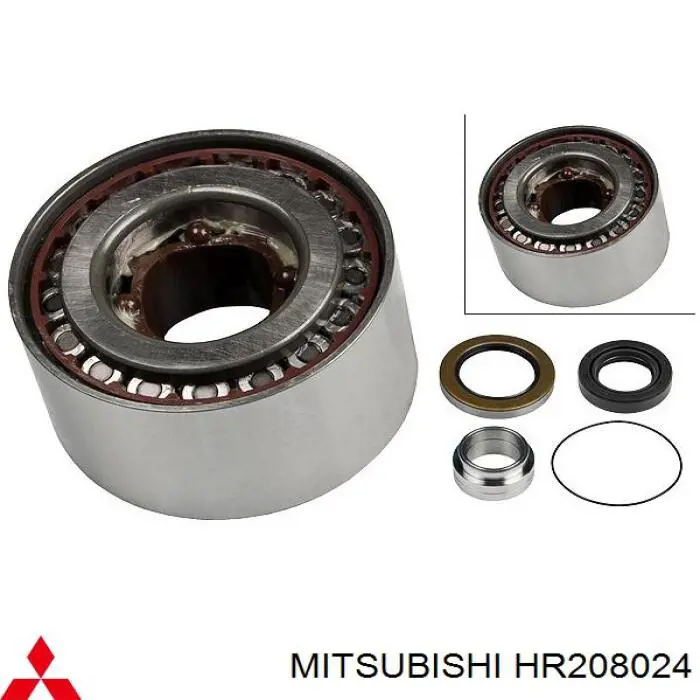 Підшипник маточини задньої HR208024 Mitsubishi