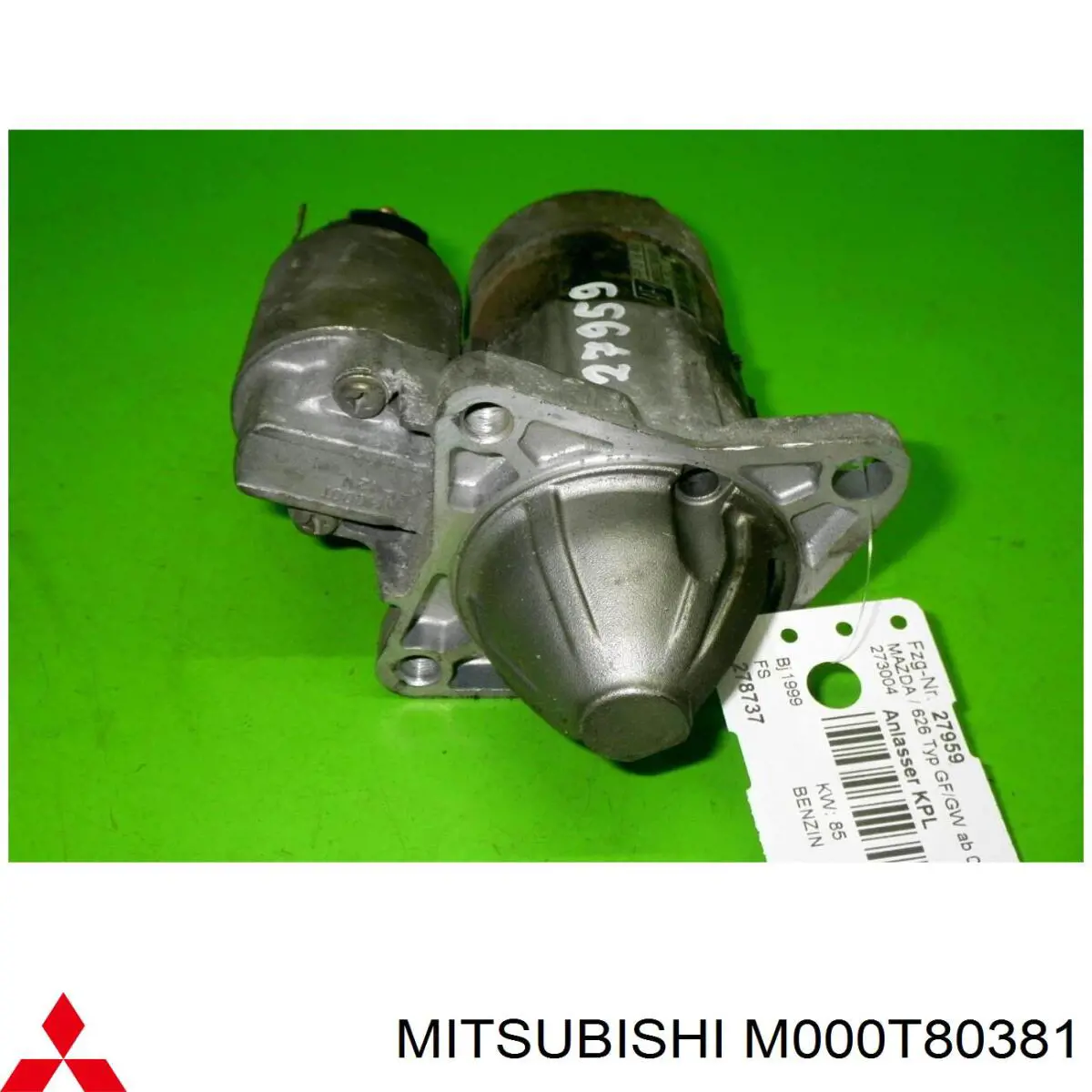 Стартер M000T80381 Mitsubishi