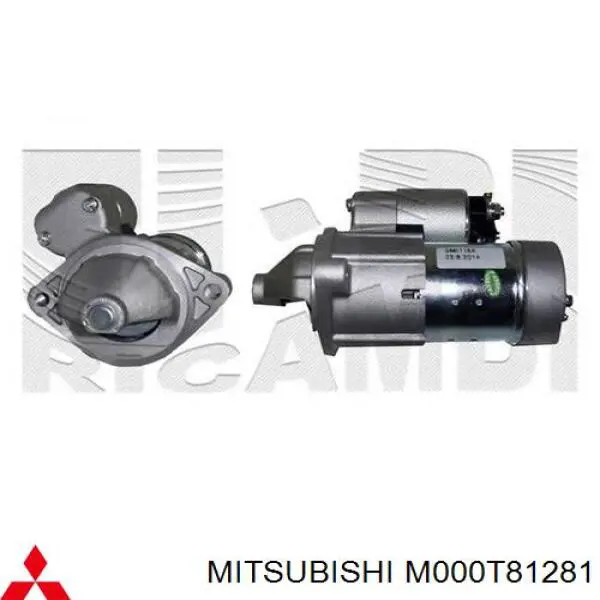Купити M000T81281 Mitsubishi Стартер