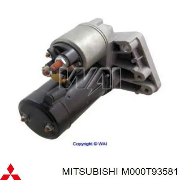 Стартер M000T93581 Mitsubishi
