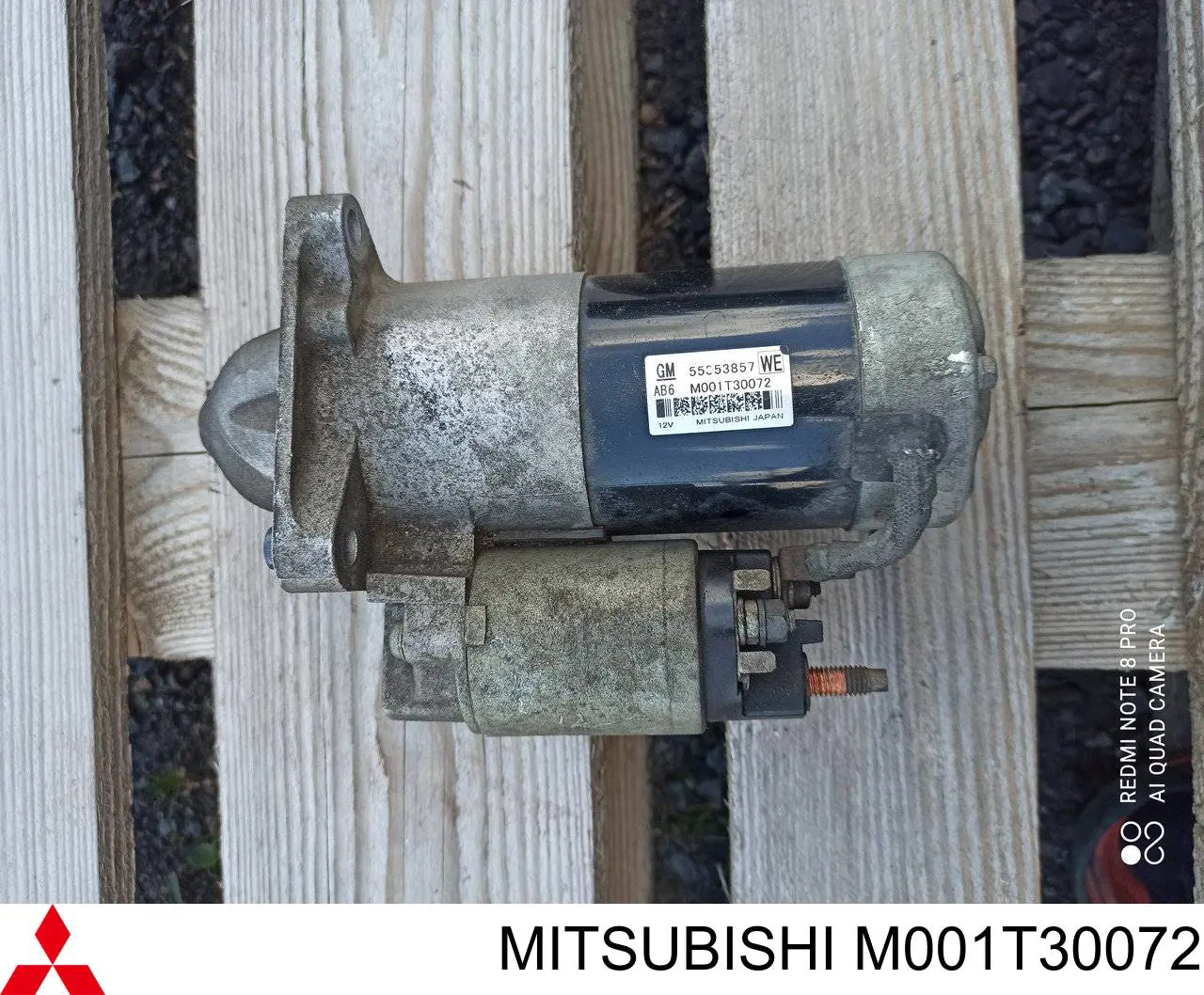 M001T30072 Mitsubishi Стартер двигуна
