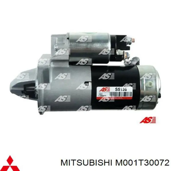 Купити M001T30072 Mitsubishi Стартер