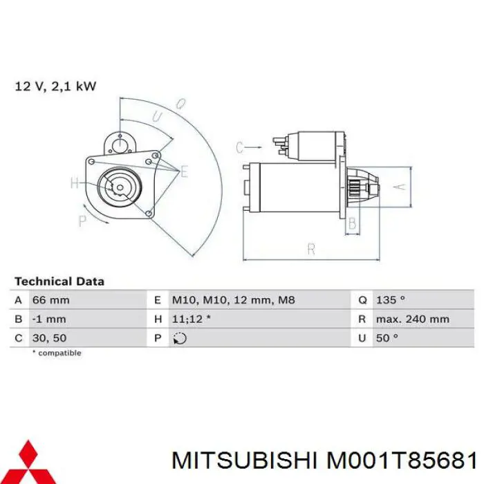 CS1193 REMA-PARTS Стартер двигуна